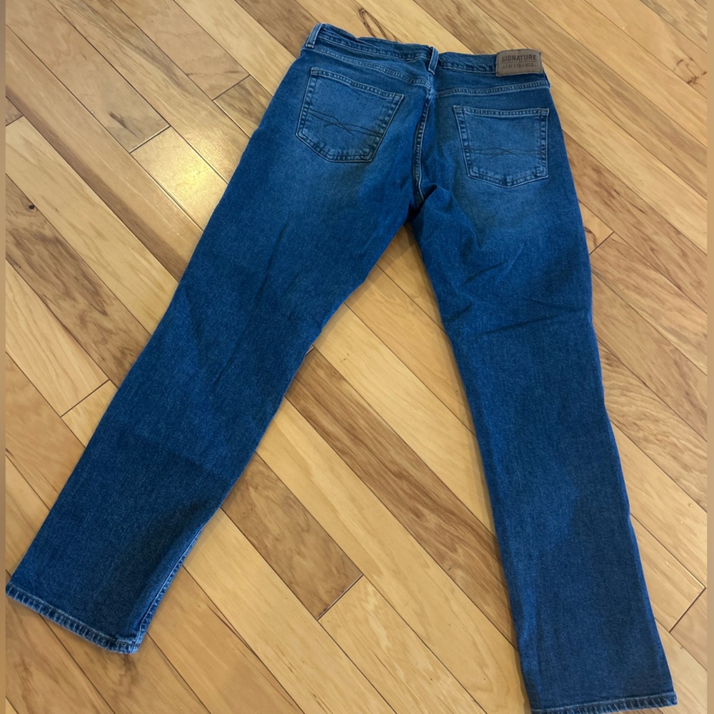 Levi Strauss Signature Mens Jeans Athletic Fit - Picture 8 of 12
